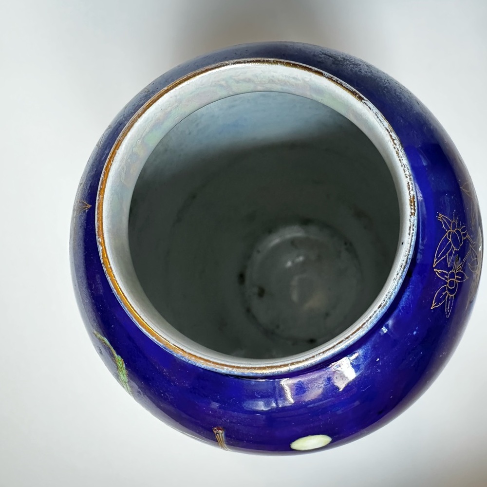 Rare Large Antique Carlton Ware Persian Pattern Vase – Collectible Decor - Picture 10 of 13